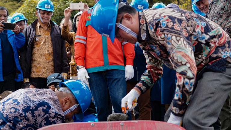 Ground Breaking of the Dieng Small Scale Geothermal Power Project