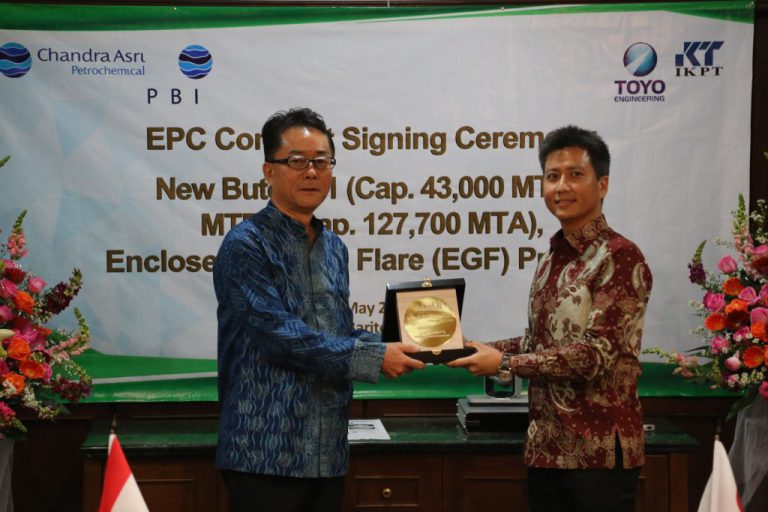 TOYO – IKPT Meraih Proyek Butene-1, MTBE and EGF, Cilegon