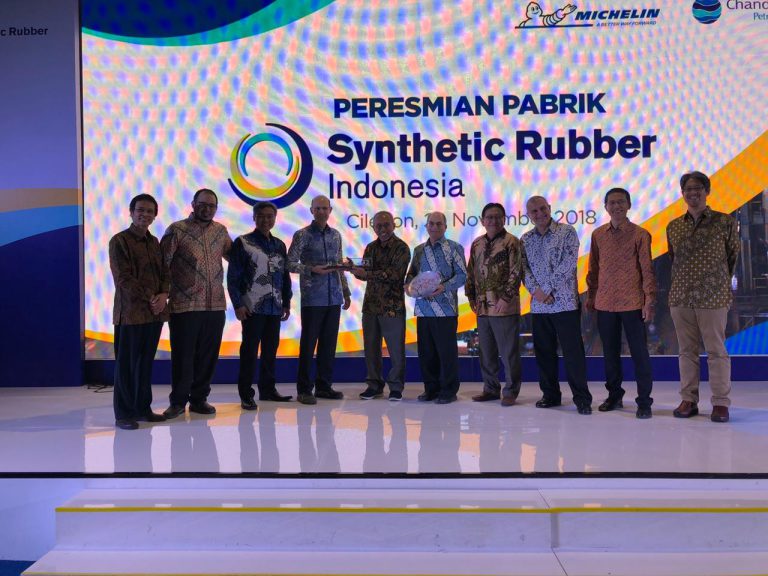 Peresmian Pabrik Syntetic Rubber Indonesia