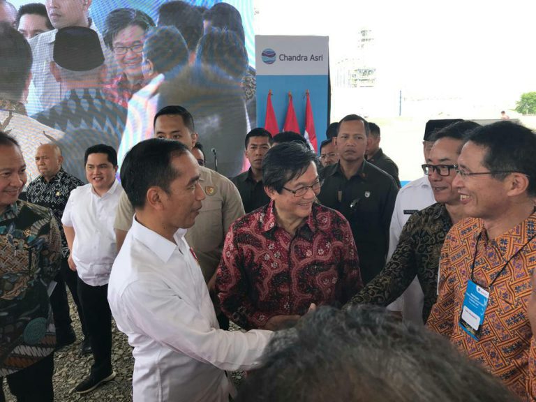 Inauguration of the New Polyethylene Factory by President Joko Widodo