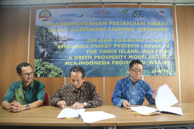 A Green Prosperity Model Project – Wakatobi