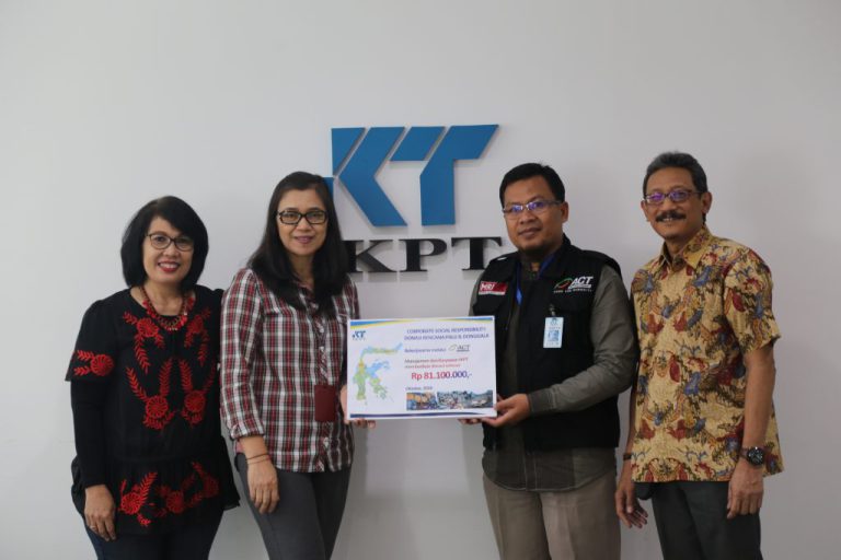 IKPT Donation for The Victims of Palu and Donggala Disaster