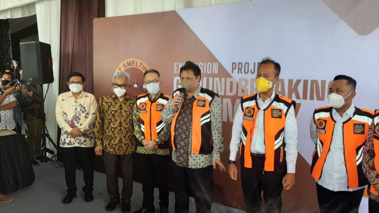 Groundbreaking Ceremony Proyek Ekspansi PT Smelting