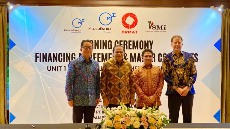 Penandatanganan Kontrak Proyek Pembangkit Listrik Blawan Ijen Unit #1 untuk Medco Power Indonesia Group