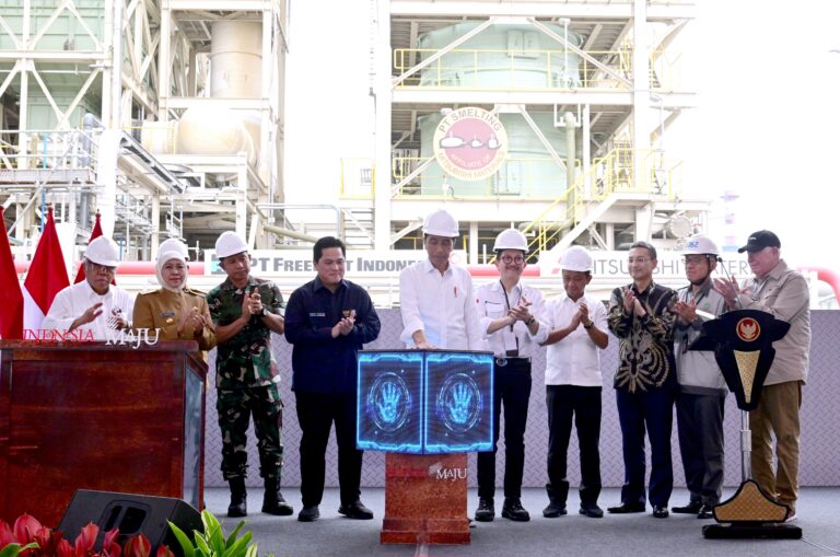 PT Smelting Plant Expansion Inauguration Event