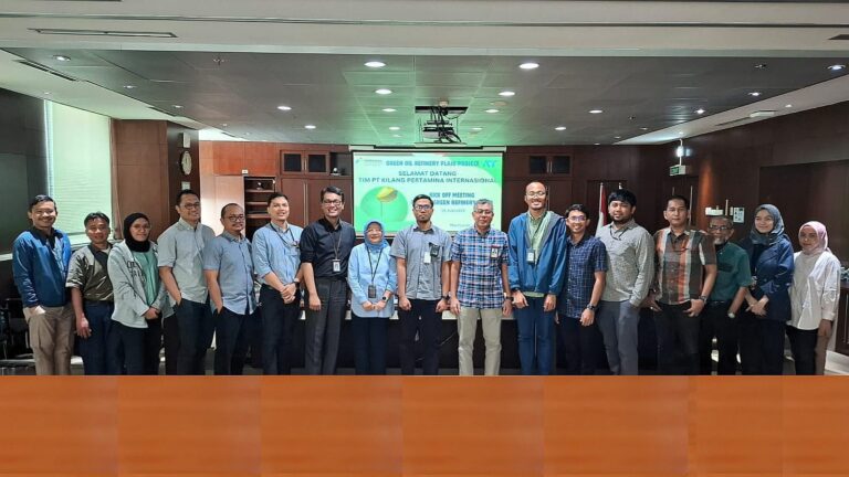 IKPT Raih Kontrak Proyek FEED Green Refinery RU-III Plaju