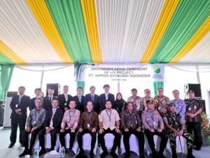 Acara Peletakan Batu Pertama Pabrik Superabsorbent Baru