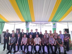 Acara Peletakan Batu Pertama Pabrik Superabsorbent Baru