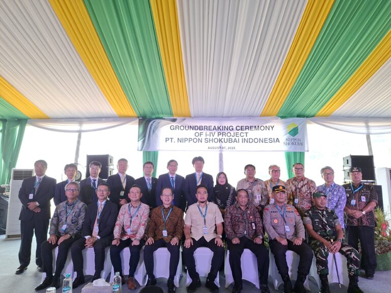 Acara Peletakan Batu Pertama Pabrik Superabsorbent Baru